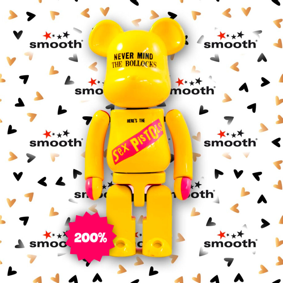 Medicom Toy Chogokin Sex Pistols Yellow - Bandai Bearbrick 200%