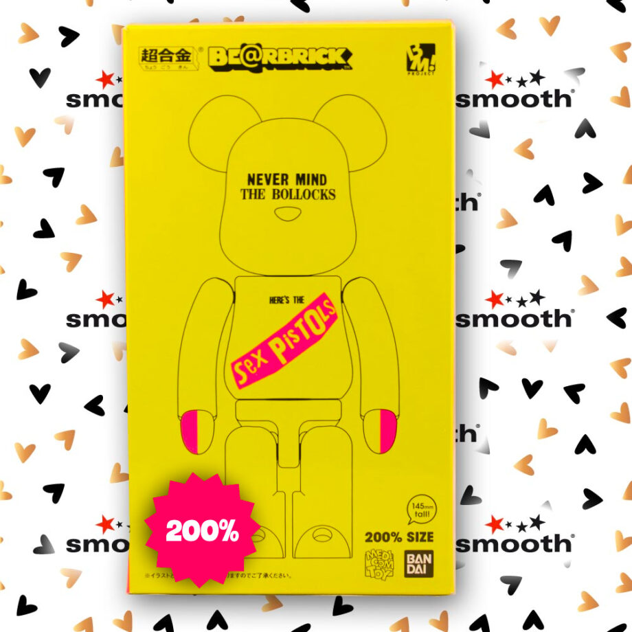 Medicom Toy Chogokin Sex Pistols Yellow - Bandai Bearbrick 200%