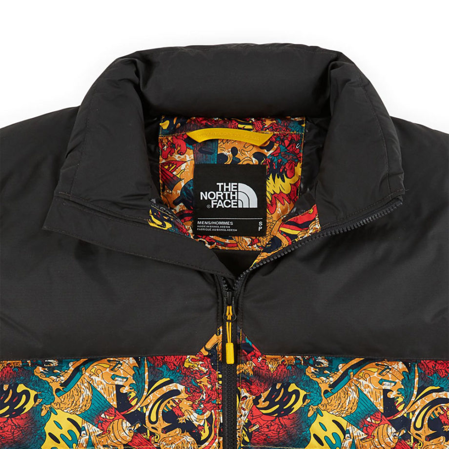 The North Face 1992 Nuptse Jacket Leopard Yellow Genesis T92ZWE9XP