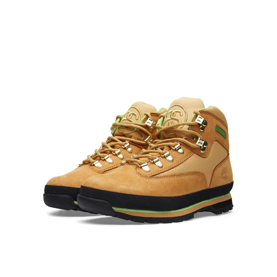 Stussy Timberland Euro Hiker Boot Wheat 6239A 0215