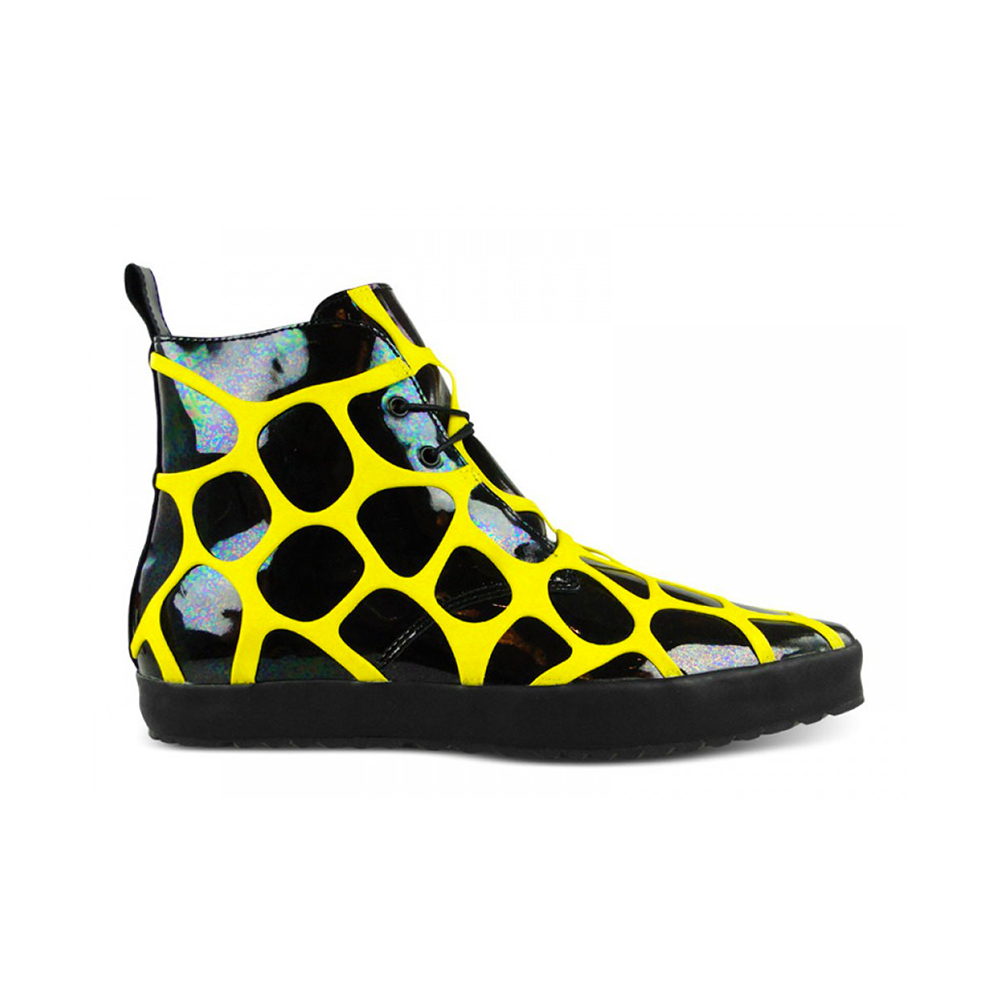 Golpeteo Surichinmoi esponja Adidas Originals X Jeremy Scott JS Web Boots G95973 Black