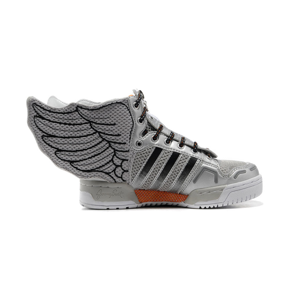 adidas originals jeremy scott wings zilver