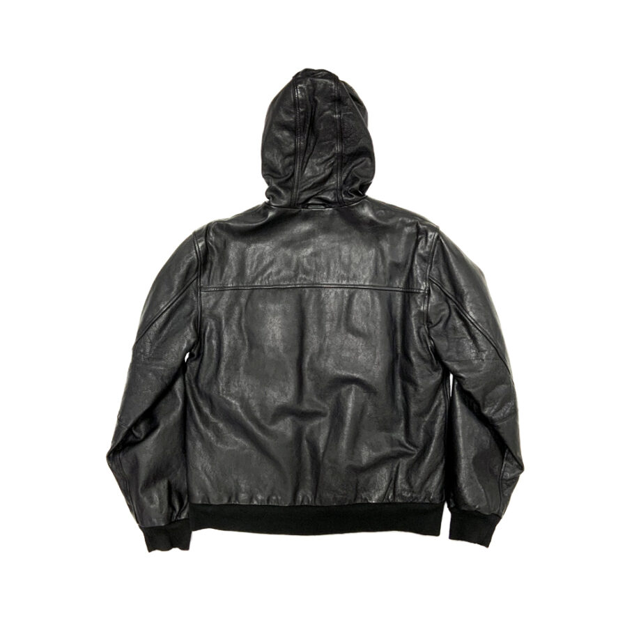 Carhartt Active Leather Jacket 2009 Giaccone in pelle nera