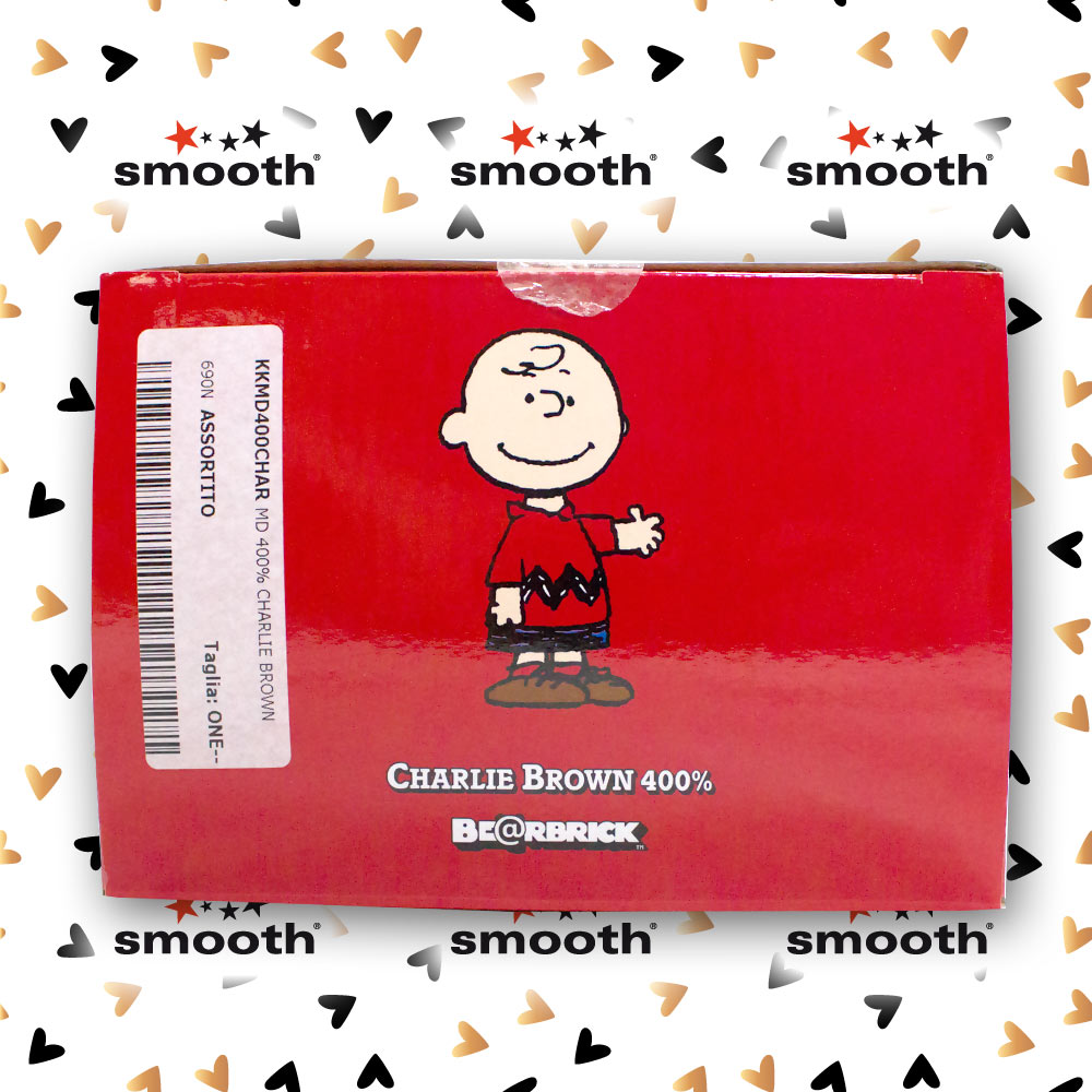 bearbrick charlie brown 400