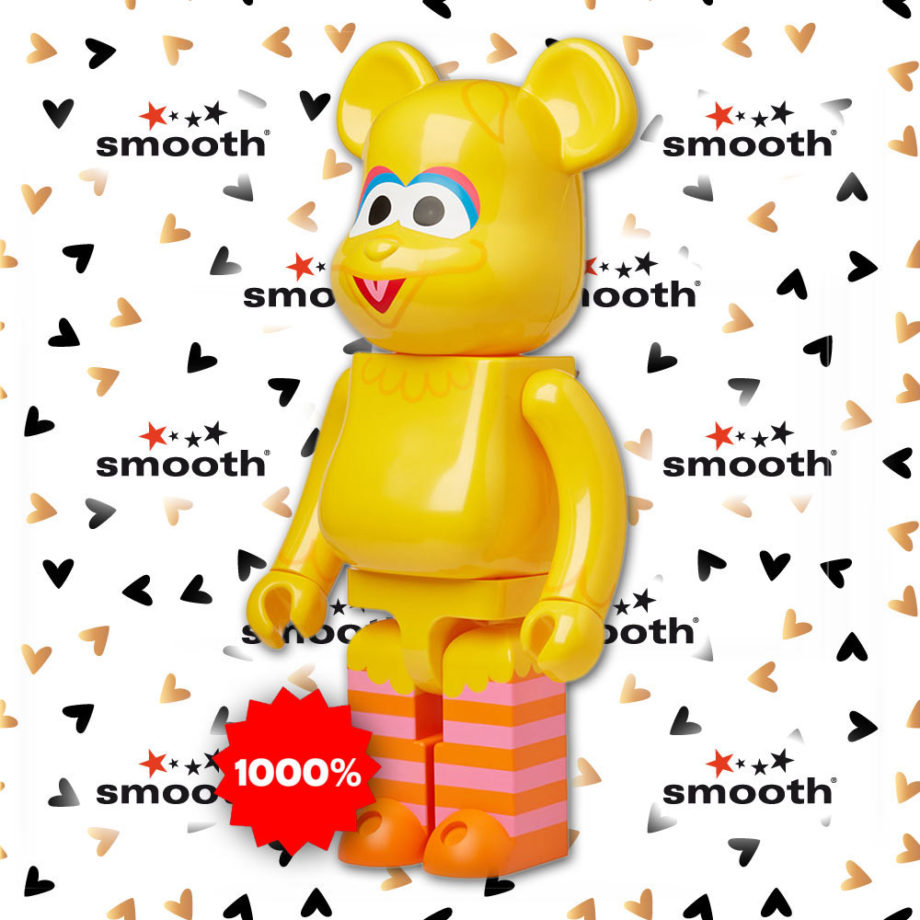 Medicom Toy Big Bird Sesame Street Bearbrick 1000% Limited Edition