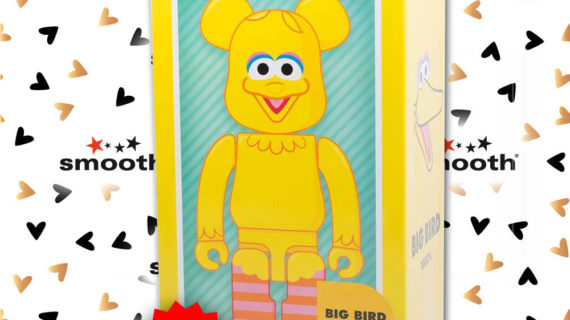 Medicom Toy Big Bird Sesame Street Bearbrick 1000% Limited Edition