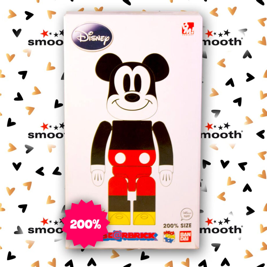 Medicom Toy Chogokin Mickey Mouse - BANDAI Bearbrick 200%