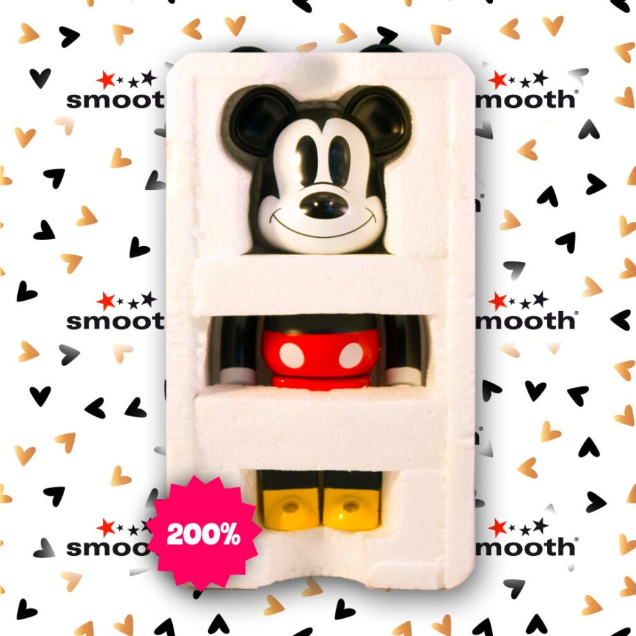 Medicom Toy Chogokin Mickey Mouse - BANDAI Bearbrick 200%