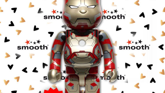 Medicom Toy Iron man 3 Mark XLII 42 2013 Bearbrick 1000% Limited Edition