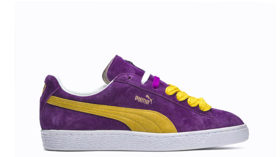 purple and gold pumas