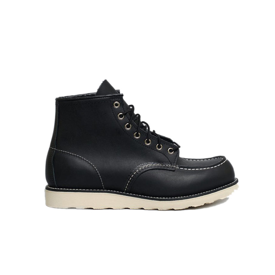 Red Wing Heritage 9075 Classic Moc 6 inch Boot Black scarponcino 6