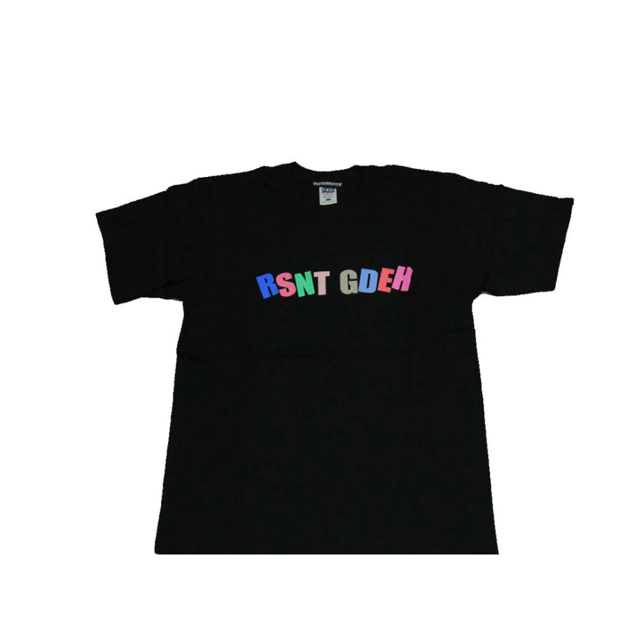Resonate Goodenough Anvil Multicolor Logo T-Shirt Black