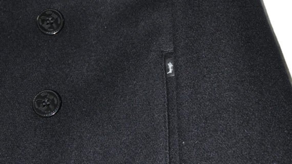 公式直販【希少コラボ】STUSSY × Schott pea coat 星刺繍 USA製 ジャケット・アウター