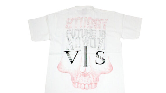 Stussy Milano 5 Year Anniversary Vanguard White Tee Limited Edition