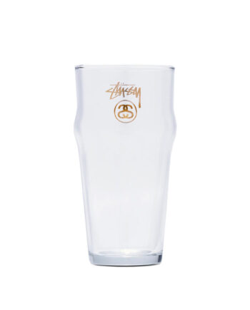 Stussy stock lock pint glass bicchiere da birra