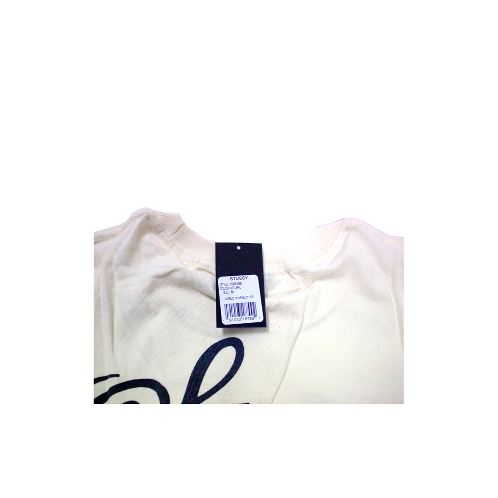 Stussy World Tour SS Tee Natural 3903168