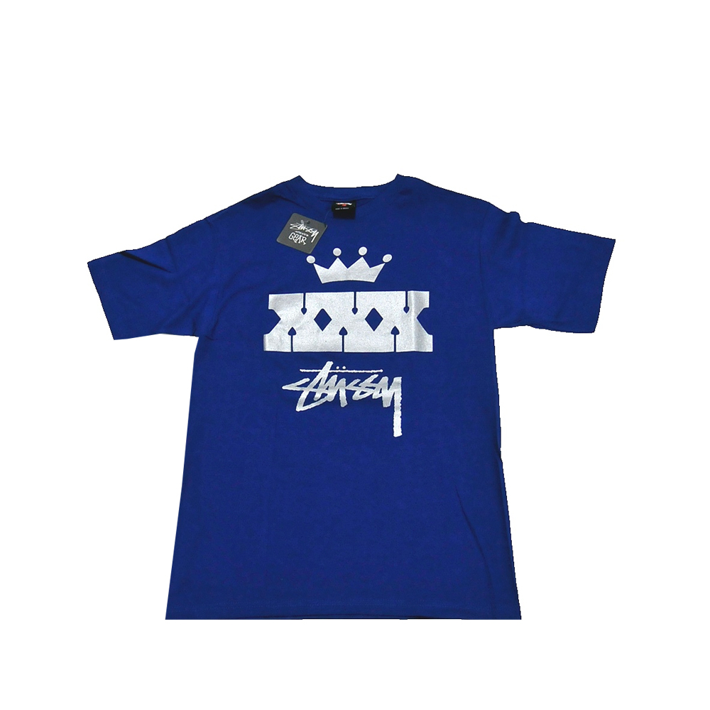 Stussy XXX T-shirt Authentic Gear Blue Limited Edition