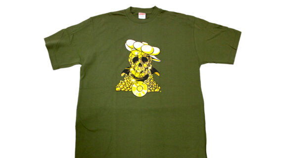 Green skull shirt outlet supreme