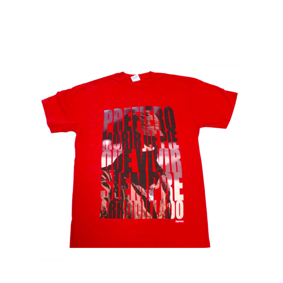 Supreme New York Zapatista T-Shirt Red 2005