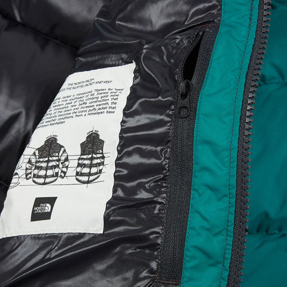 The North Face 1992 Nuptse Jacket Everglade/Asphalt Grey t92zwe7rd