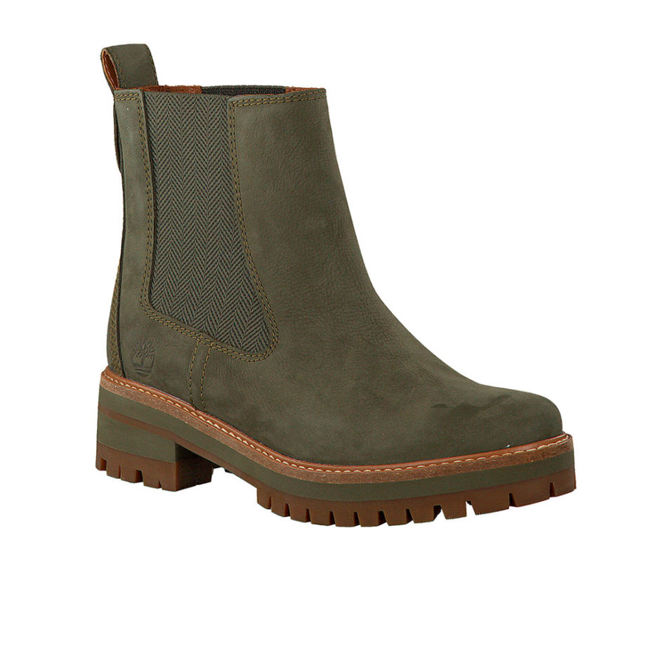 timberland courmayeur valley olive chelsea boots