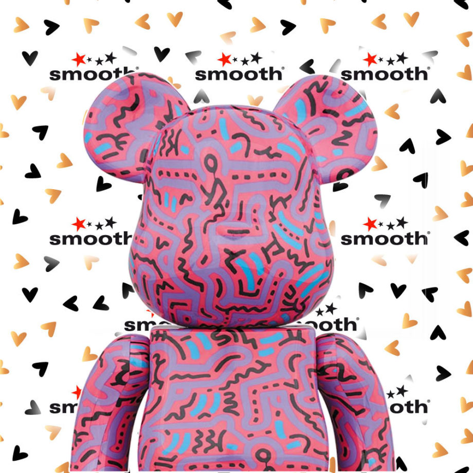 Medicom Toy Keith Haring #2 Bearbrick Set 100% + 400%