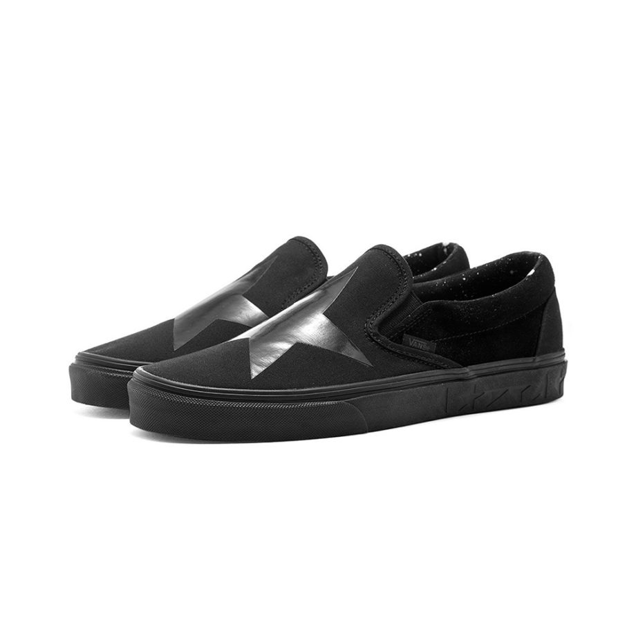 Vans X David Bowie Classic Slip On Blackstar Black