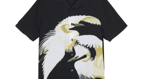 Stussy Big Crane Shirt Black Limited Edition 2019 Collection