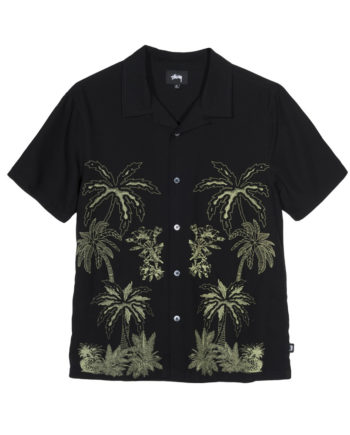 Stussy Palm Tree Shirt / Camicia Black