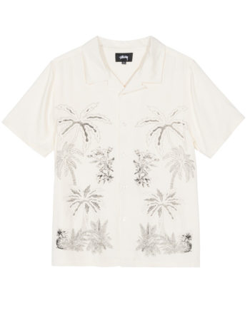 Stussy Palm Tree Shirt Off White