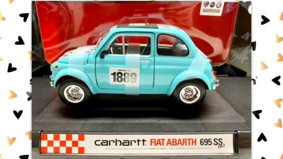 Carhartt 1963 Fiat Abarth 695SS 1:18 Limited Edition
