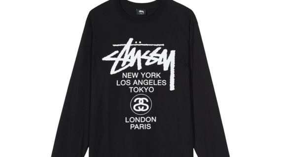 stussy WORLD TOUR LS TEE limited edition