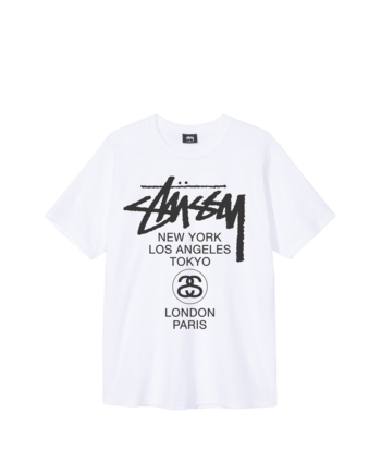Stussy World Tour Tee Summer 2017 White