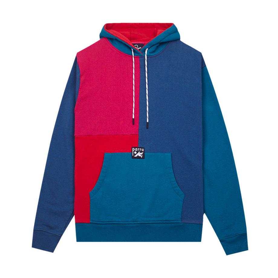 By Parra Colorblocked Hooded Sweatshirt Multicolor