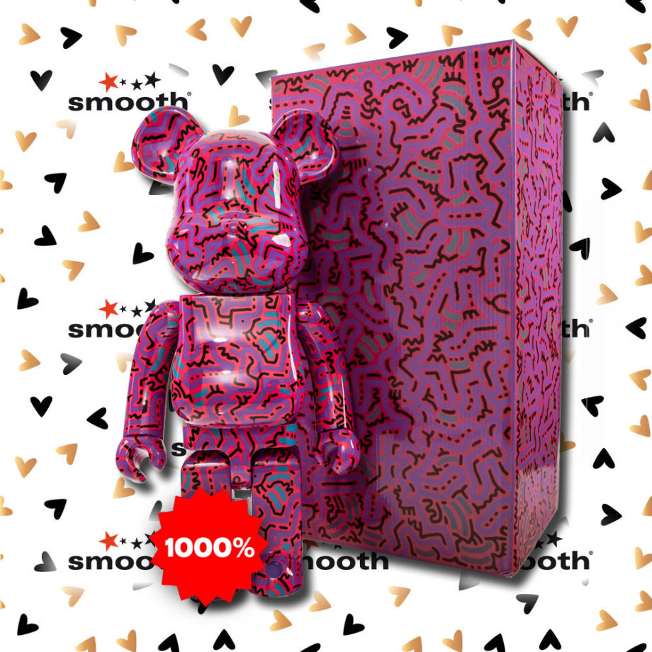Medicom Toy Keith Haring #2 Bearbrick 1000% Limited Edition