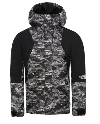 The North Face Mountain Light Dryvent Insulated Man Jacket Black Lunatic Print