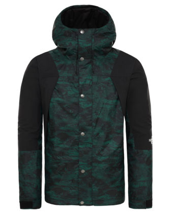 The North Face Mountain Light Dryvent Insulated Man Jacket Night Green Lunatic Print