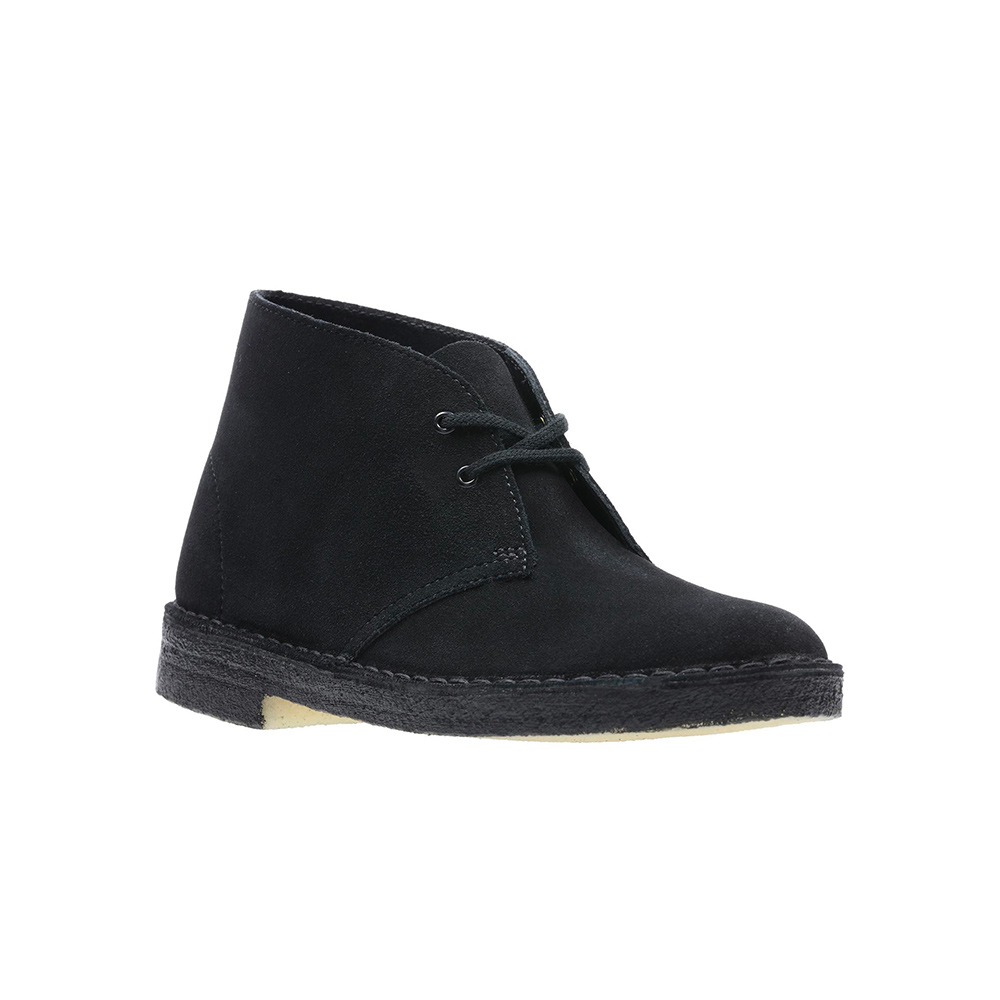 Clarks Desert Boot Black Suede