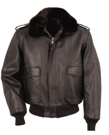 Schott NYC Leather Flight Jacket 184SM BROWN