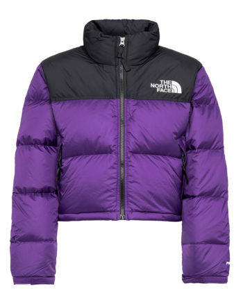 The North Face Women’s Nuptse Cropped Down Jacket Hero Purple
