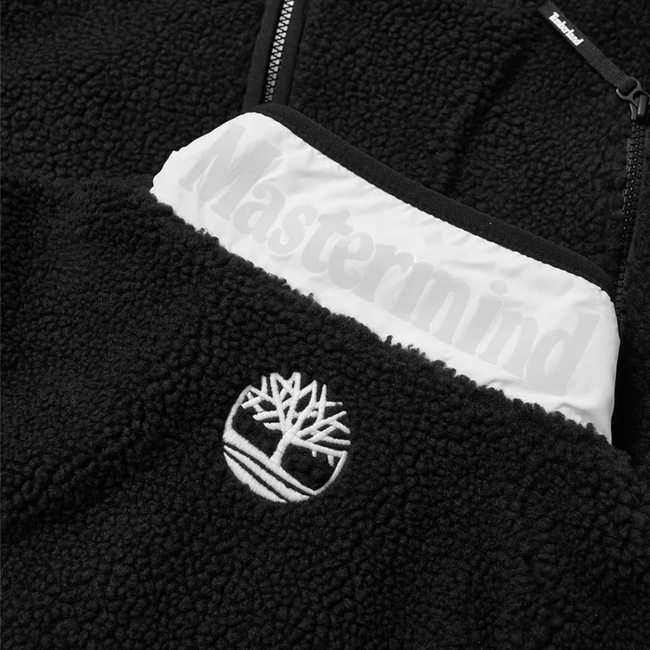 Timberland X Mastermind Fleece Jacket For Men Black 0A28ZAN92