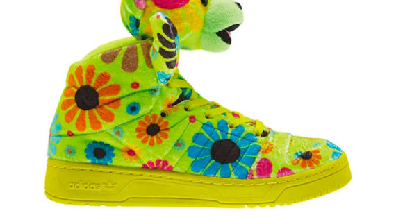 adidas jeremy scott flower power bear