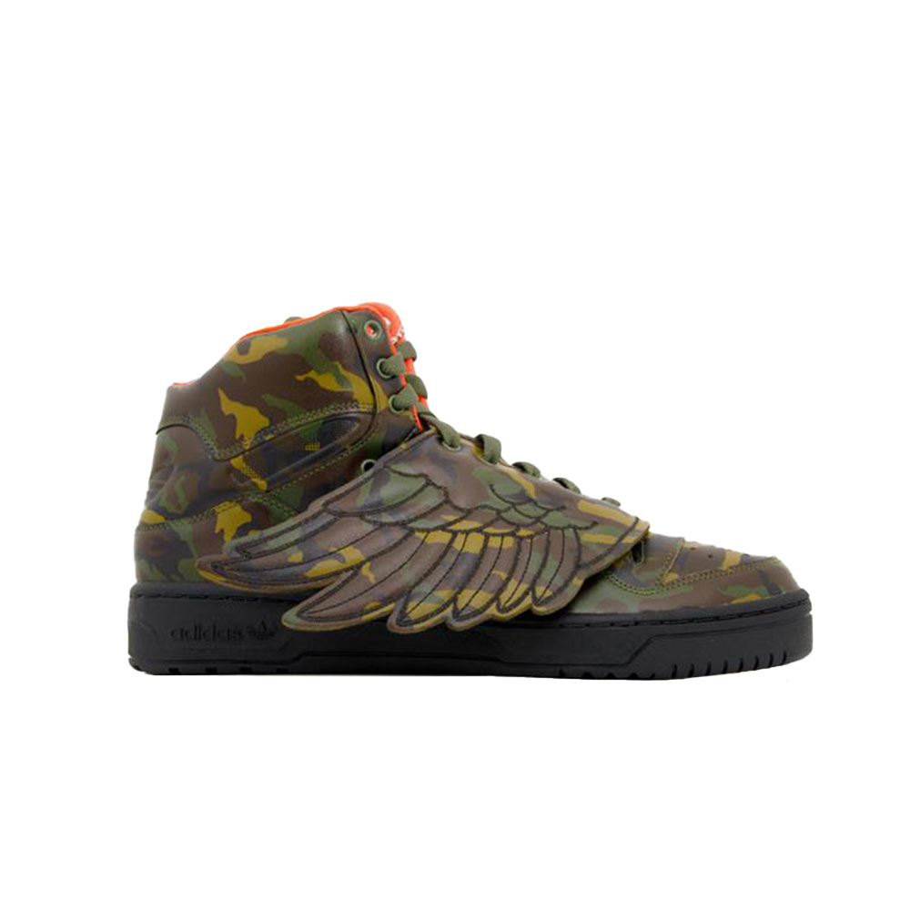Adidas Jeremy Scott Wings 2.0 US Sneakers Camo JS Camoiflage Shoe G50726  Size 7