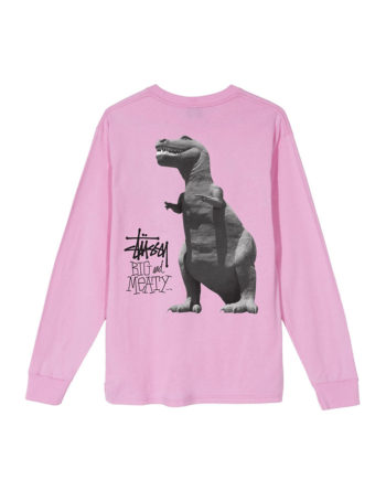 Stussy Big & Meaty Ls Tee Pink 1994525