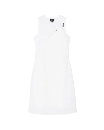 Stussy Pocket Sundress / Abito White 211178