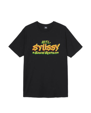 Stussy Sound System Tee Black 1904514