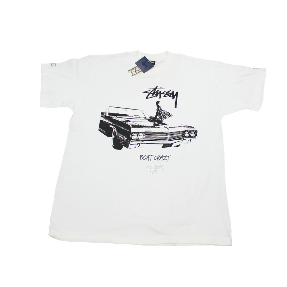 Stussy Beat Crazy Logo Heritage T-Shirt XXV Anniversary Limited Edition