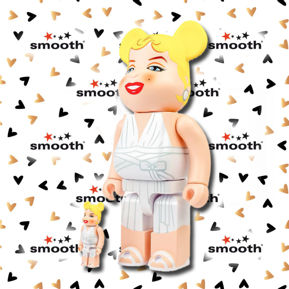 Medicom Toy Marilyn Monroe 100% 400% Bearbrick Set