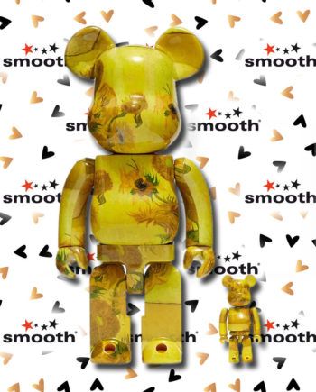 Medicom Toy Van Gogh Museum Sunflowers 100% 400% Bearbrick Set Limited Edition