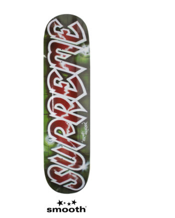 Supreme Lee Quinones Lee Logo Skateboard Deck Red 8.125"